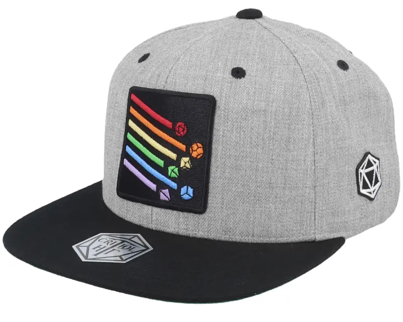 Critiql Hit Dice Storm Patch Heather Grey/Black Snapback online