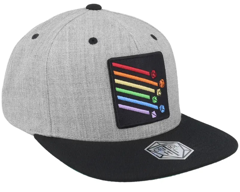 Critiql Hit Dice Storm Patch Heather Grey/Black Snapback online