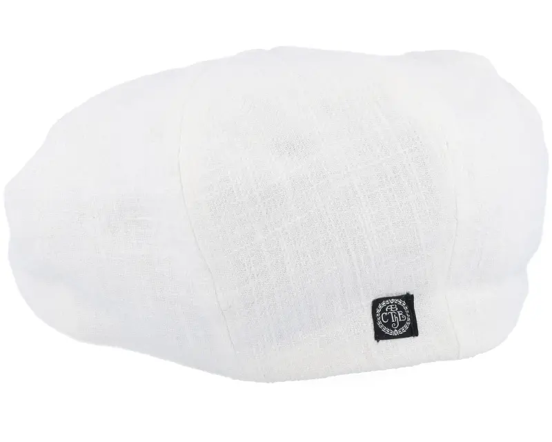 CTH Ericson Branson Ramie Off-White Flat Cap online