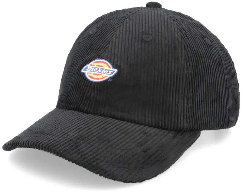 Dickies Hardwick Cord Cap Black Dad Cap online