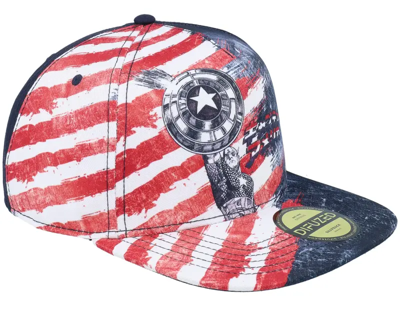Difuzed Captain America Multi Snapback online