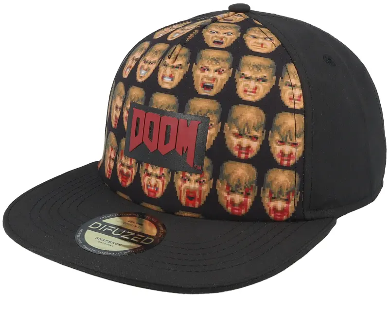 Difuzed Doom Black Snapback online