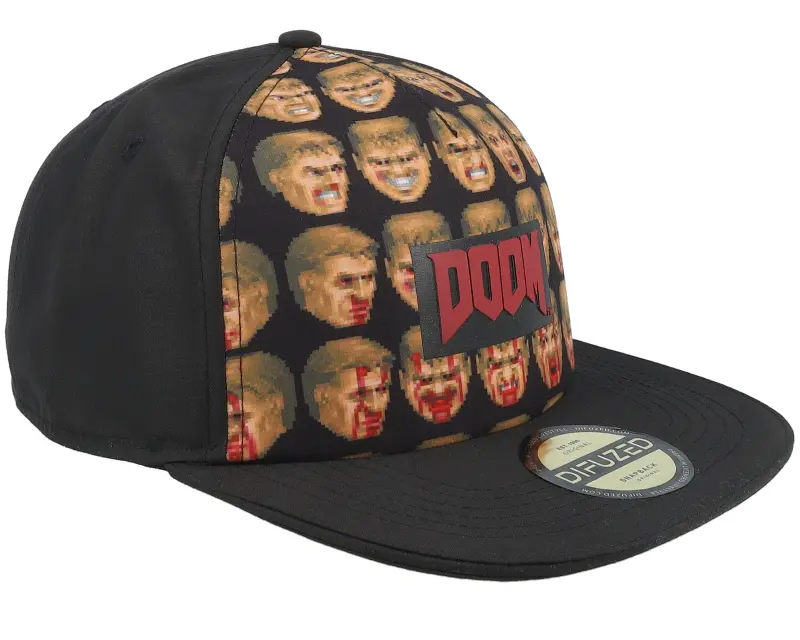 Difuzed Doom Black Snapback online