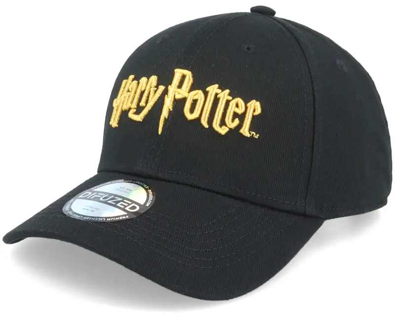 Difuzed Harry Potter Gold Logo Black Adjustable online