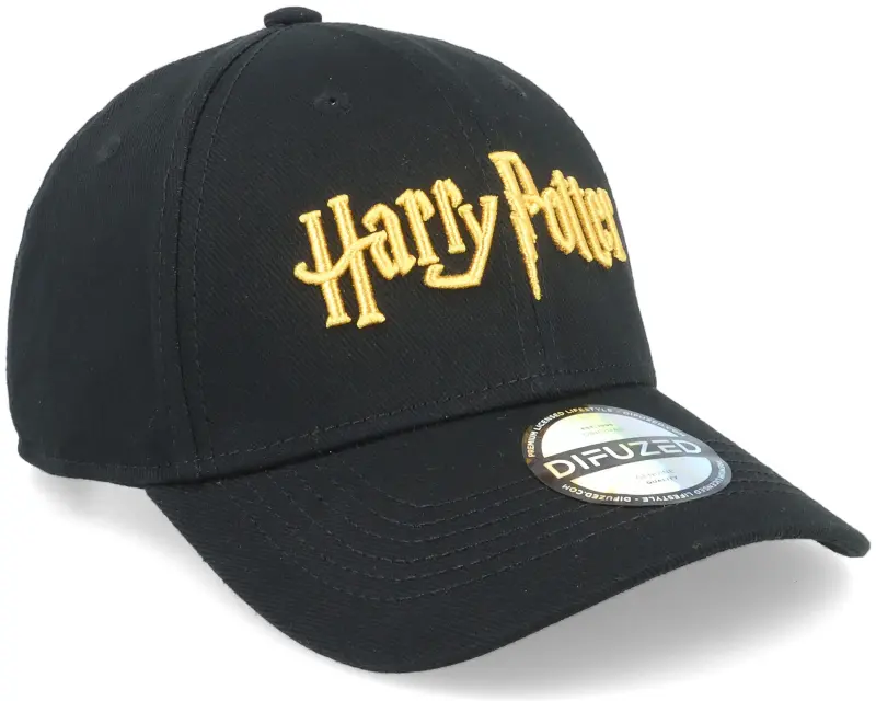 Difuzed Harry Potter Gold Logo Black Adjustable online