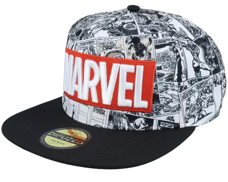 Difuzed Marvel Classic Logo Grey Snapback online