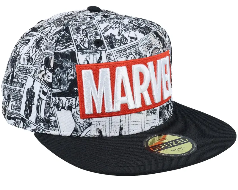Difuzed Marvel Classic Logo Grey Snapback online