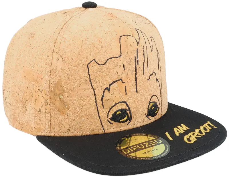 Difuzed Marvel Groot Cork/Black Snapback online