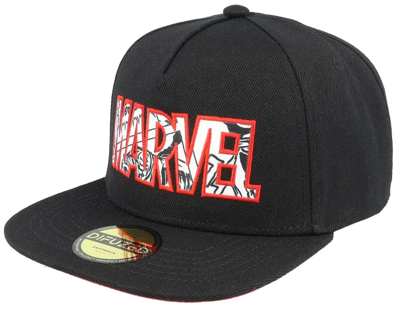 Difuzed Marvel Retro Classic Logo Black Snapback online