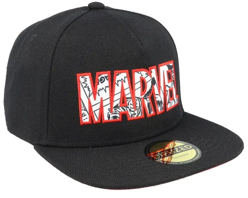 Difuzed Marvel Retro Classic Logo Black Snapback online