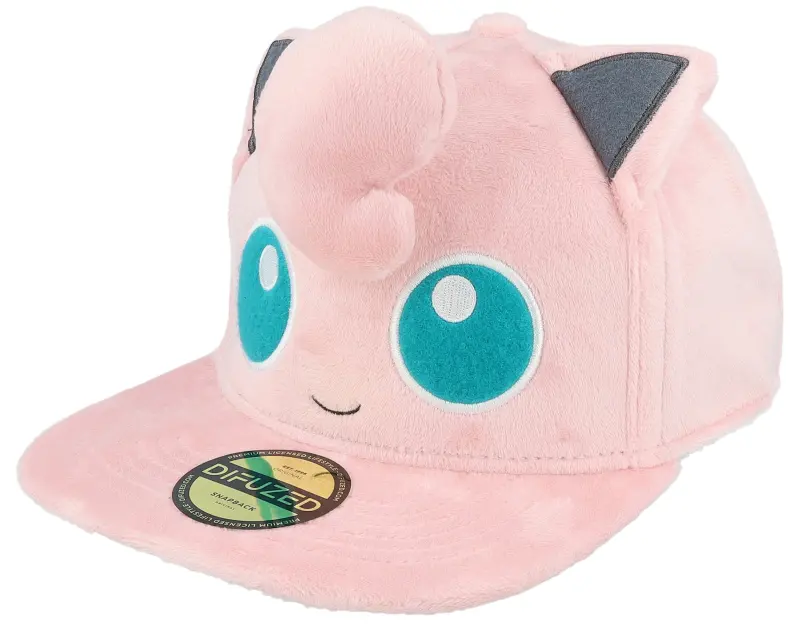 Difuzed Pokémon Jigglypuff Plush Pink Snapback online