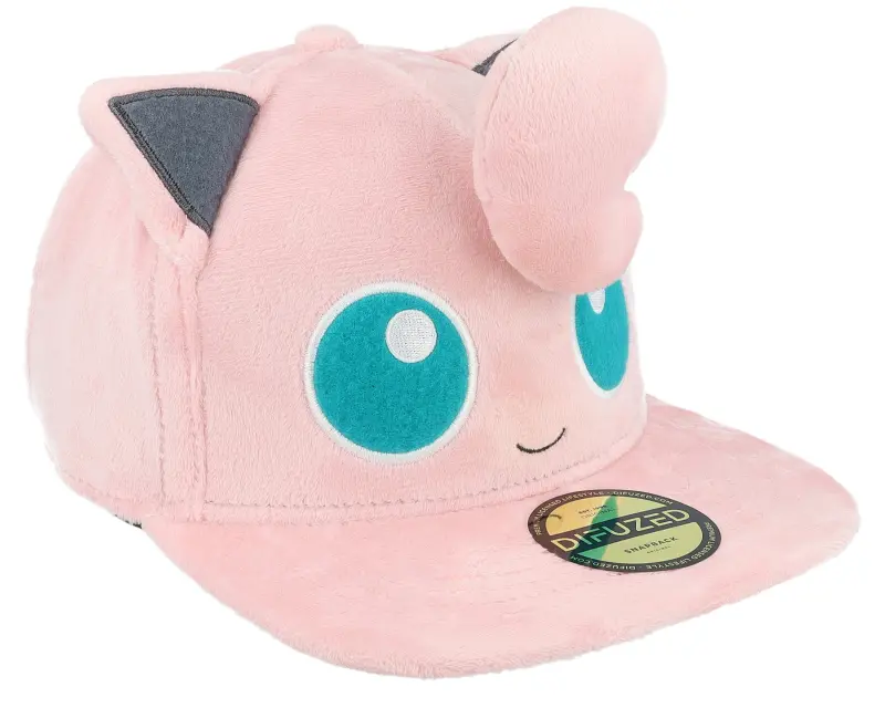 Difuzed Pokémon Jigglypuff Plush Pink Snapback online