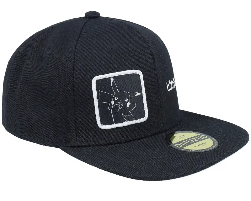 Difuzed Pokémon Pikachu Black Snapback online