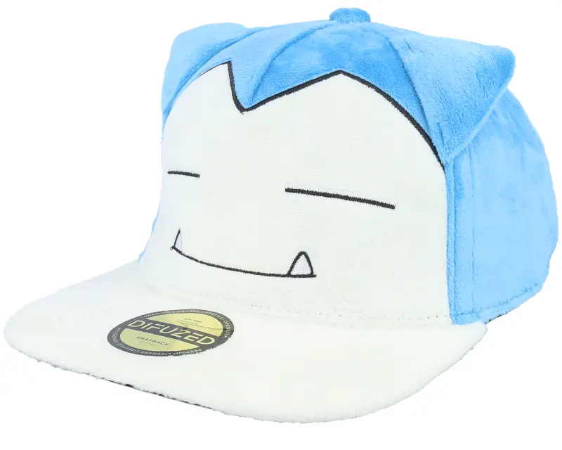 Difuzed Pokémon Snorlax Plush Blue/White Snapback online