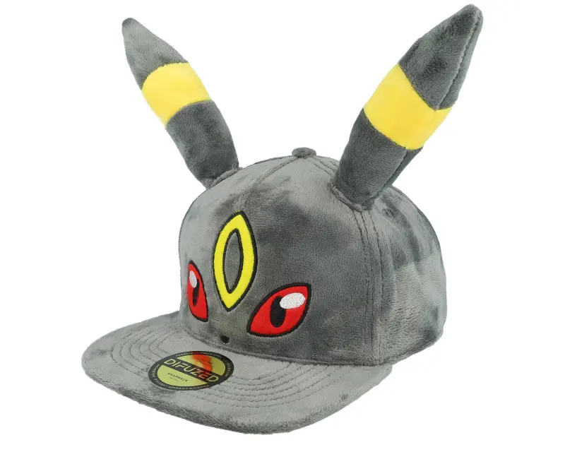 Difuzed Pokémon Umbreon Plush Charcoal Snapback online