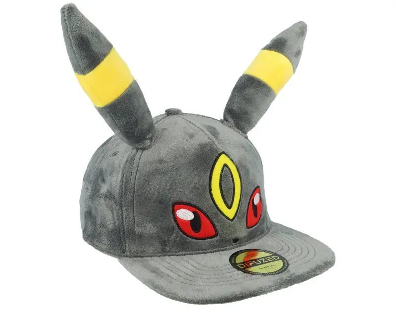 Difuzed Pokémon Umbreon Plush Charcoal Snapback online
