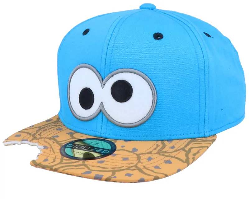 Difuzed Sesame Street Cookie Bite Teal/Cookie Snapback online