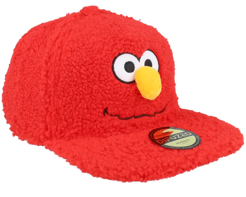 Difuzed Sesame Street Elmo Plush Red Strapback online