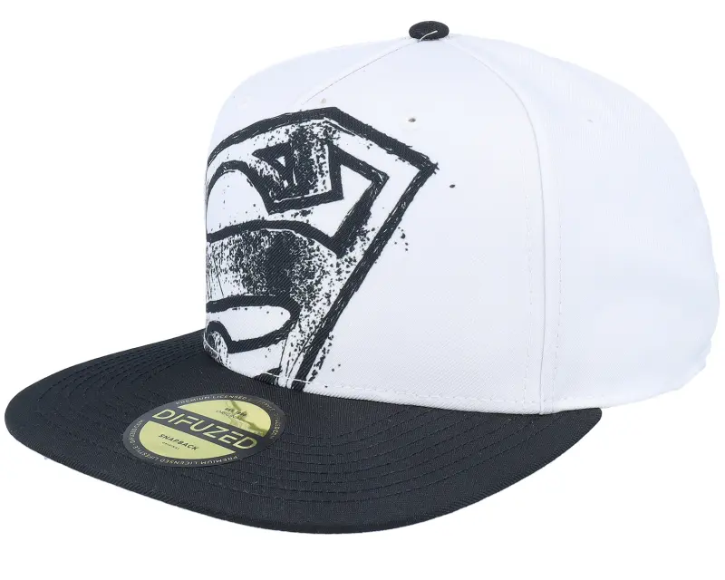 Difuzed Superman White/Black Snapback online