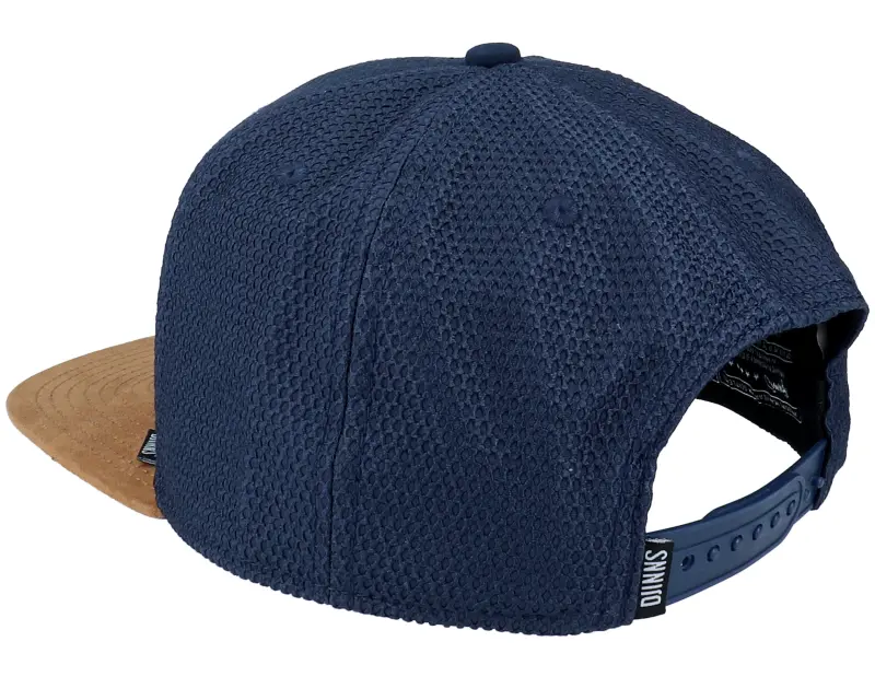 Djinns 6 Panel Honey Knit Navy Snapback online
