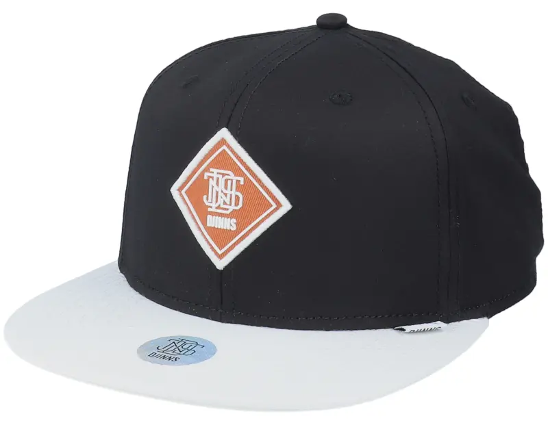 Djinns 6 Panel Snapback P-Seersucker Black Snapback online