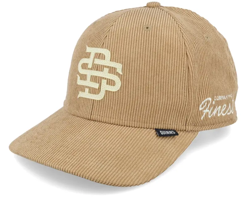 Djinns 6 Panel Truefit Cap Cordfelt Wheat Adjustable online