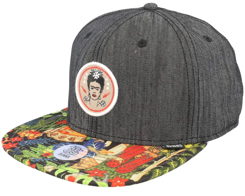 Djinns 6p Sb Frida Linen Rev. Black Snapback online
