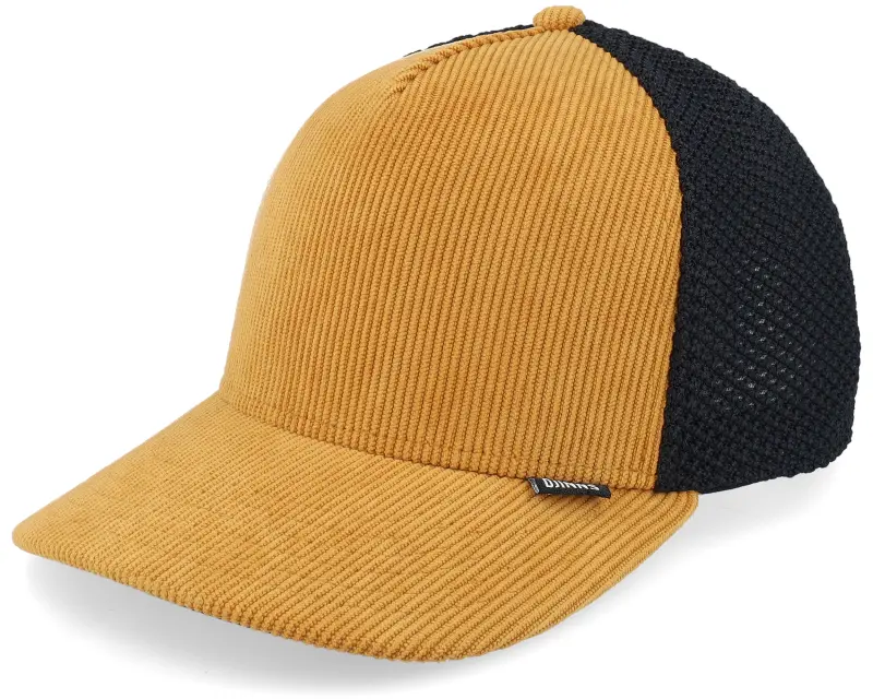 Djinns Casual Corduroy Mesh Cognac/Black A-Frame Trucker online