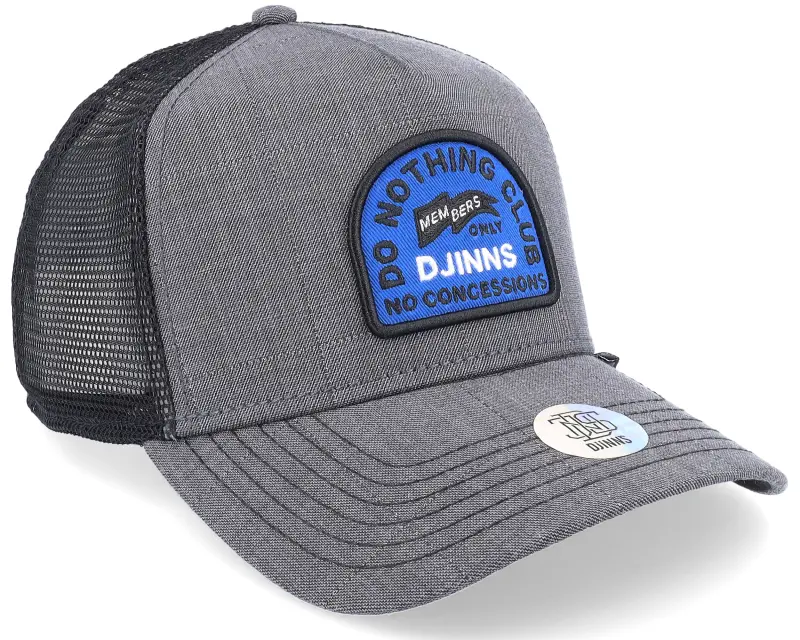 Djinns Do Nothing Club Ox-Diamond Black Trucker online