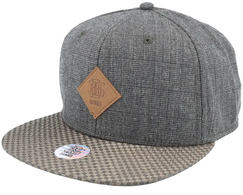 Djinns Glencheck Grey Snapback online