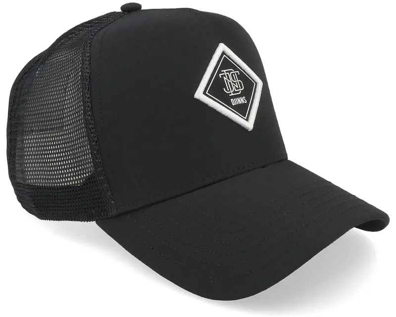 Djinns Hft Cap Big Ripstop Black A-Frame Trucker online