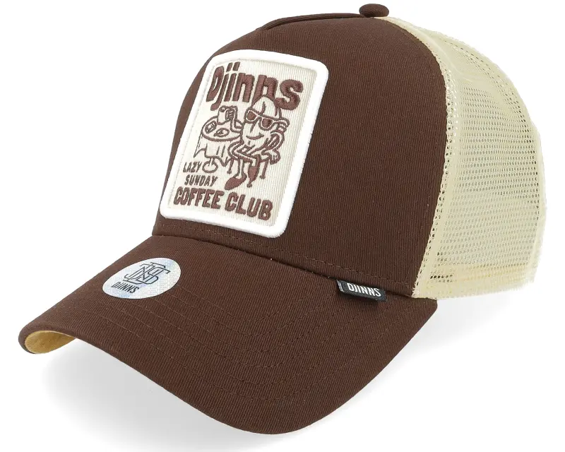 Djinns Hft Cap Coffee Dark Brown Trucker online