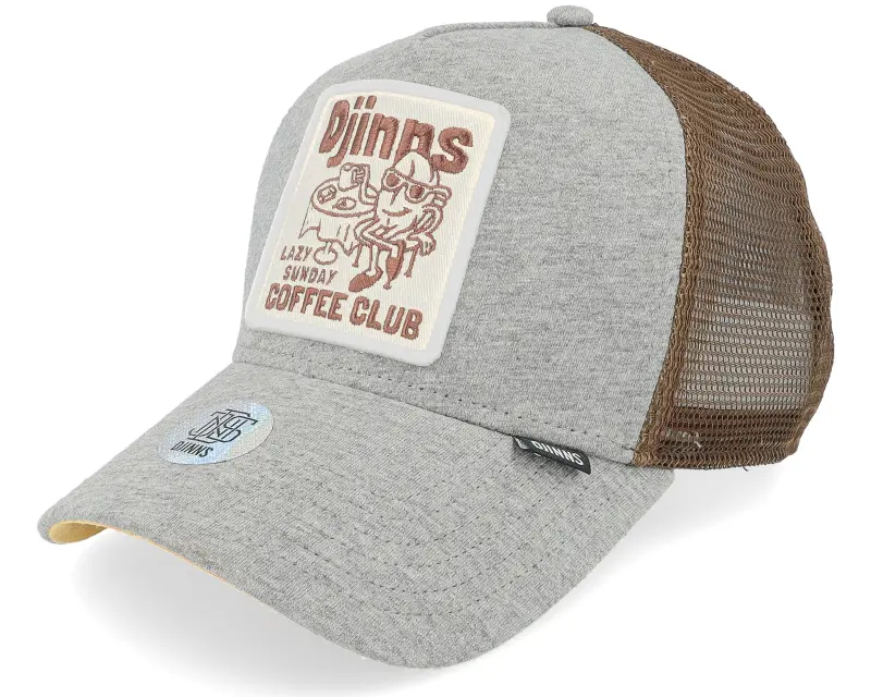 Djinns Hft Cap Coffee Heather Grey Trucker online