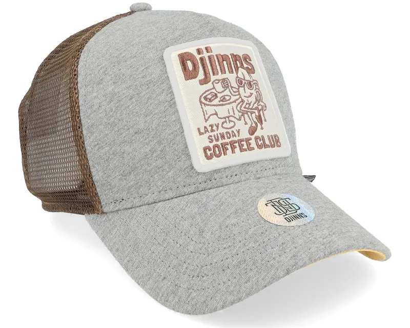Djinns Hft Cap Coffee Heather Grey Trucker online