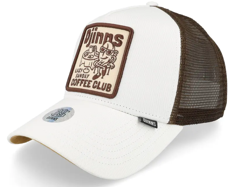 Djinns Hft Cap Coffee White Trucker online