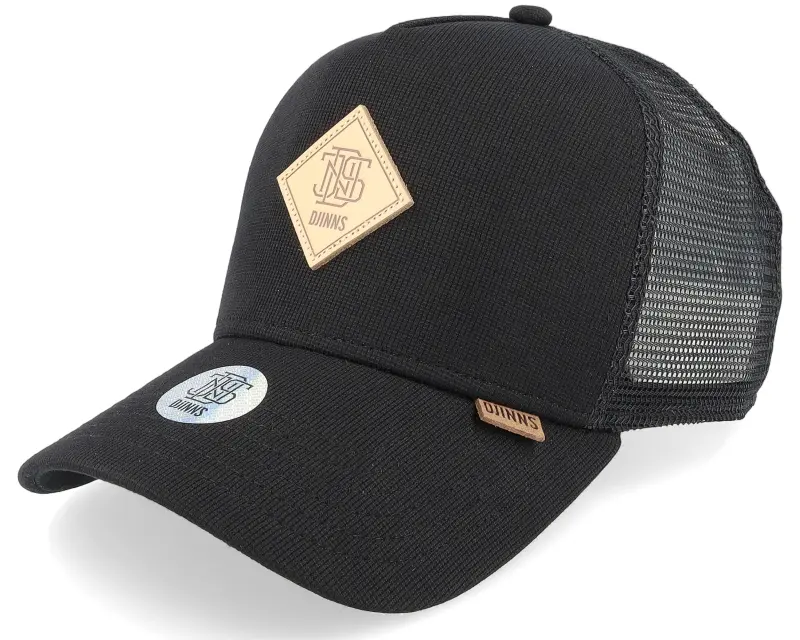 Djinns Hft Cap Cotton Knit Black Trucker online