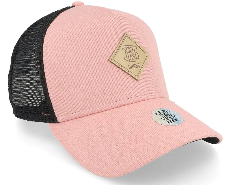 Djinns Hft Cap Cotton Knit Salmon/Black Trucker online