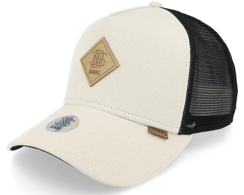 Djinns Hft Cap Cotton Knit Wool White Trucker online