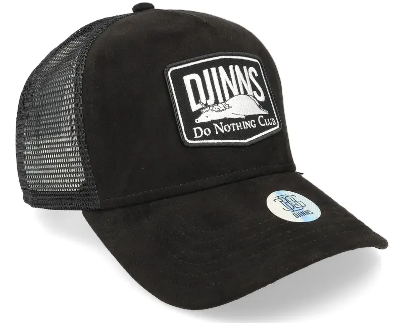 Djinns Hft Cap Dnc 3.0 Hairy Suede Black Trucker online