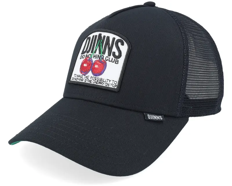 Djinns Hft Cap Dnc Cherry Black A-Frame Trucker online