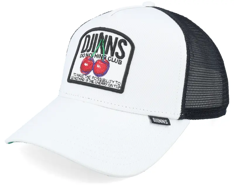 Djinns Hft Cap Dnc Cherry White/Black A-Frame Trucker online