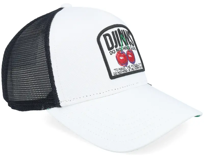 Djinns Hft Cap Dnc Cherry White/Black A-Frame Trucker online