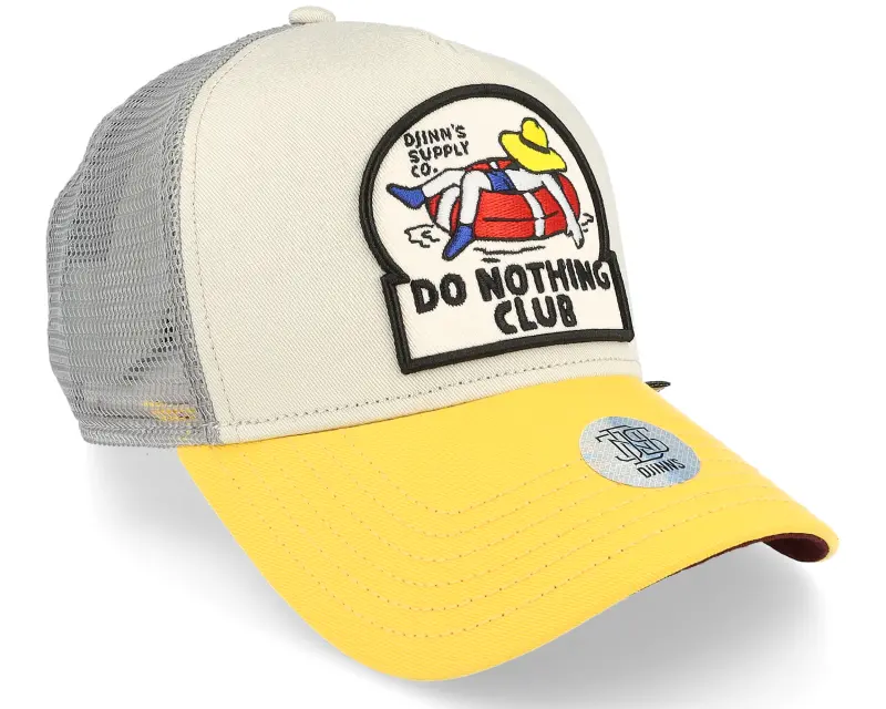 Djinns Hft Cap DNC New 1.6 Grey/Sunny Yellow Trucker online