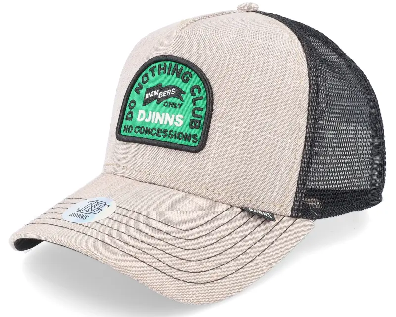 Djinns Hft Cap Dnc Ox Diamond Beige/Black Trucker online