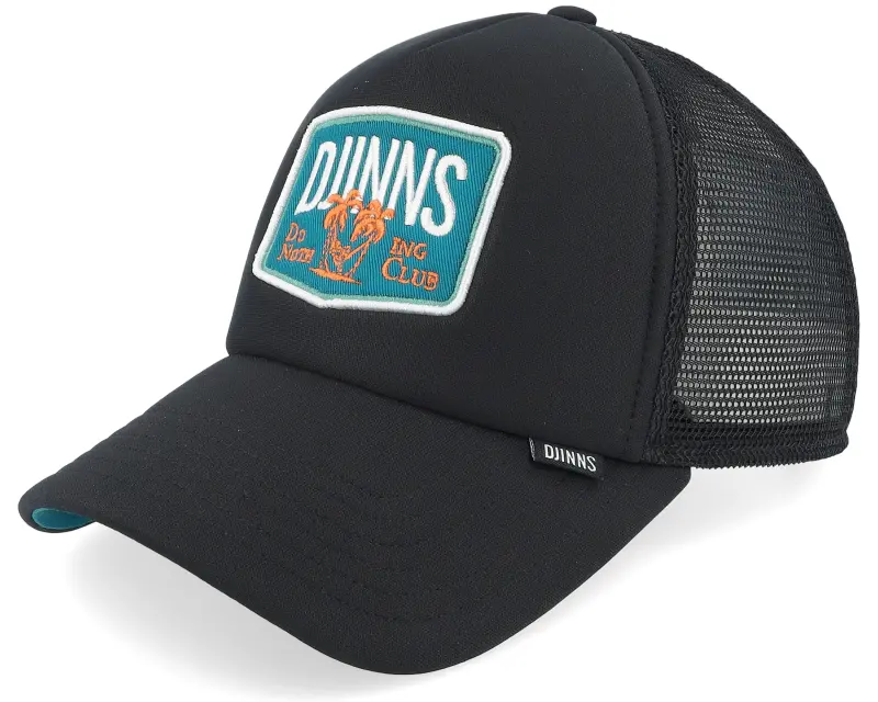 Djinns Hft Cap Dnc Paddy Pad Black A-Frame Trucker online