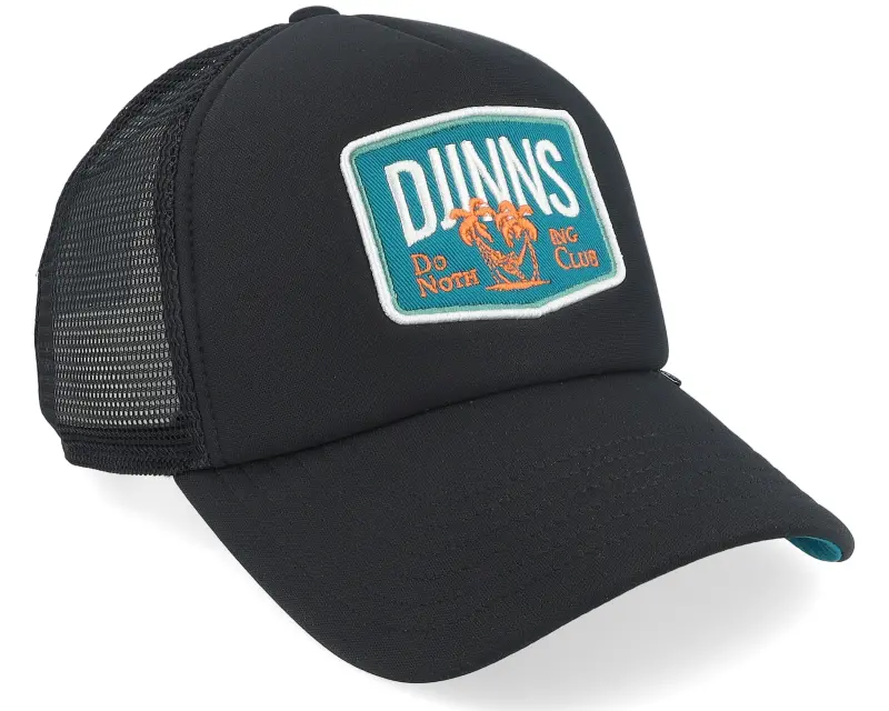 Djinns Hft Cap Dnc Paddy Pad Black A-Frame Trucker online