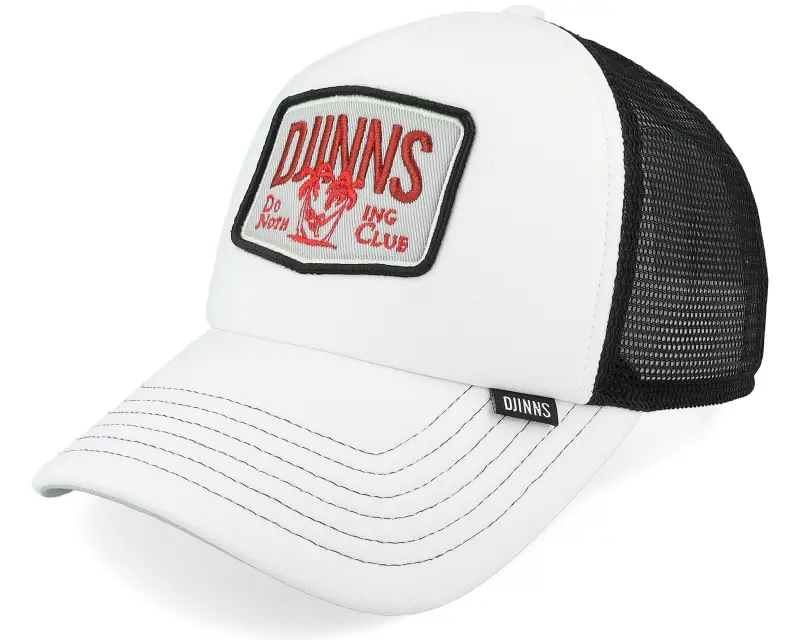 Djinns Hft Cap Dnc Paddy Pad Black/White A-Frame Trucker online
