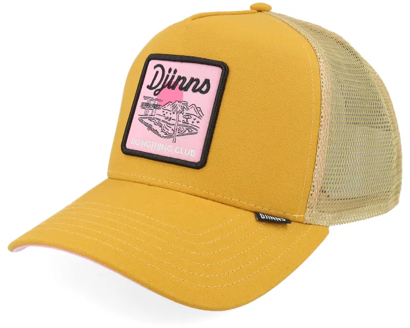 Djinns Hft Cap Dnc Pool Light Brown/Creme A-Frame Trucker online
