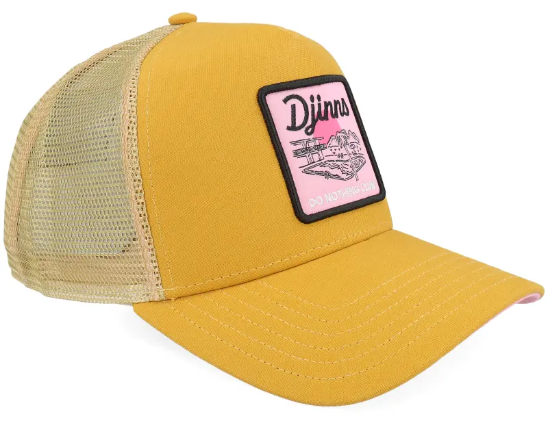 Djinns Hft Cap Dnc Pool Light Brown/Creme A-Frame Trucker online