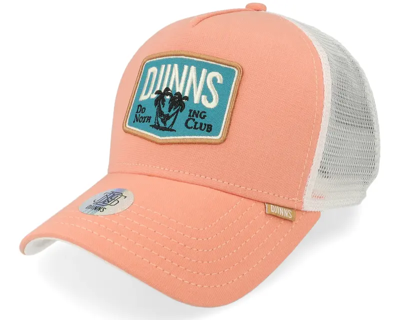 Djinns Hft Cap Dnc Sunnyfab Coral/White Trucker online